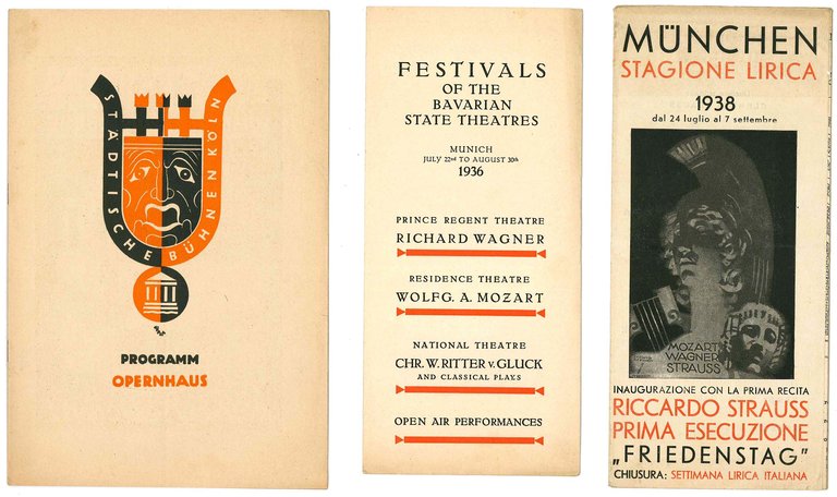 Raccolta di 12 opuscoli degli anni '20 contenenti il programma … | Immagine Gallery 1