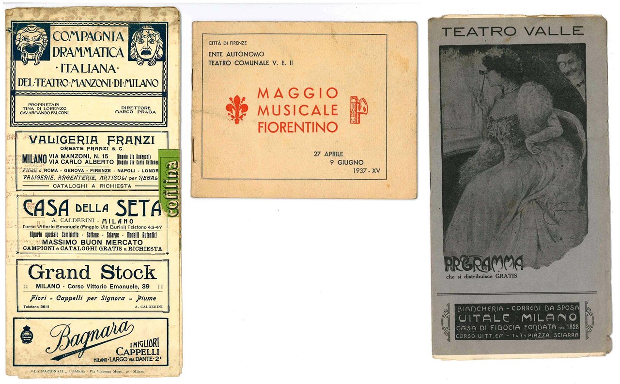 Raccolta di 20 opuscoli, compresi tra il 1911 e il …