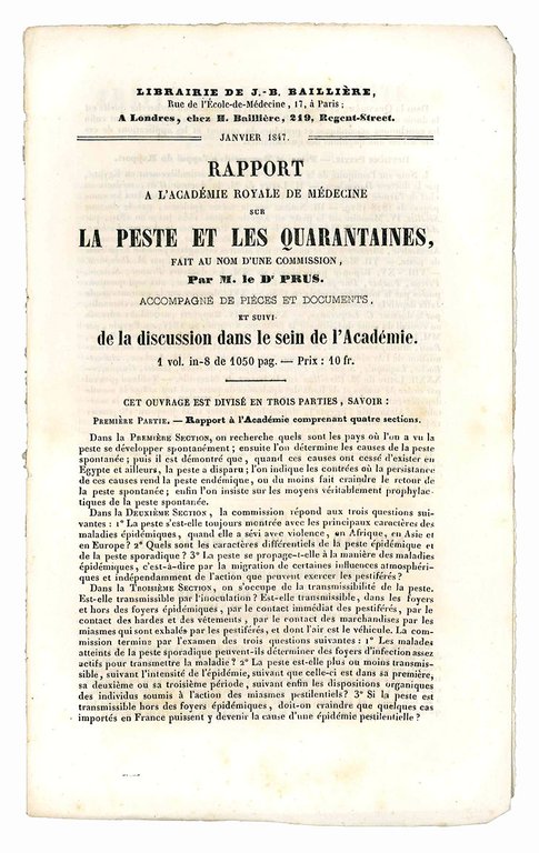 Raccolta di nove prospetti editoriali.