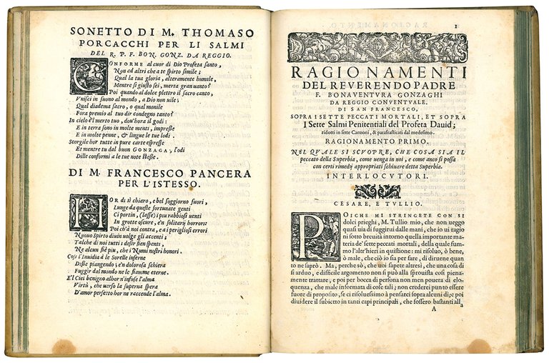 Ragionamenti del reverendo padre frate Bonaventura Gonzaghi da Reggio [...] …