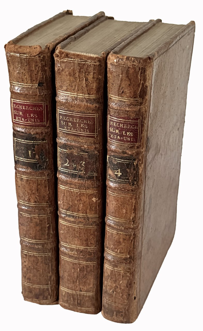 Recherches historiques et politiques sur les États-Unis de l'Amérique septentrionale, …