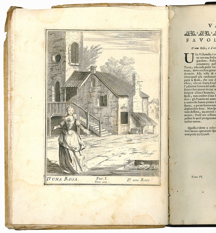 Recueil de diverses fables designées, &amp; gravées par George Fossati …