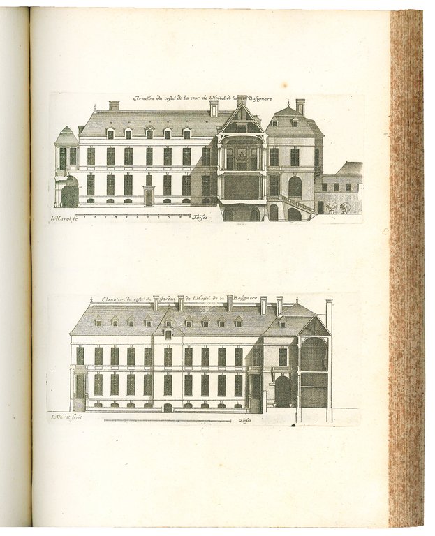 Recueil des plans profils et elevations des plusieurs palais chasteaux …