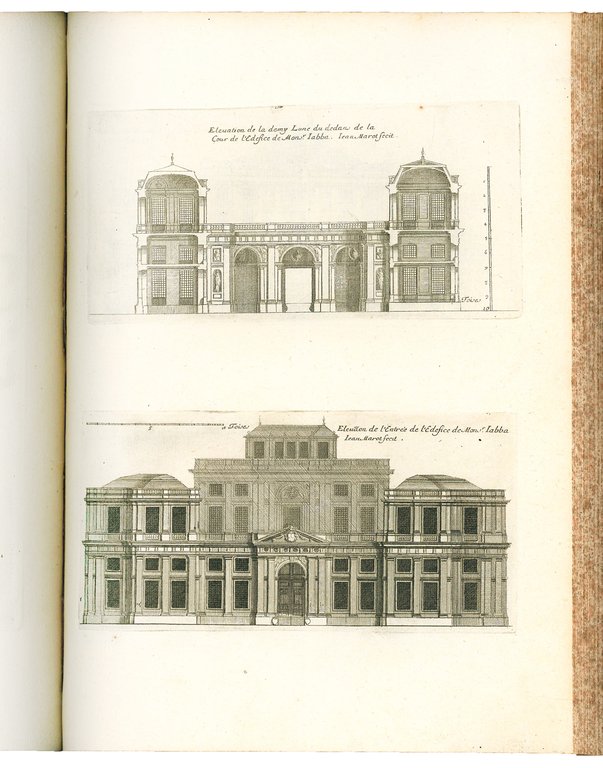 Recueil des plans profils et elevations des plusieurs palais chasteaux …