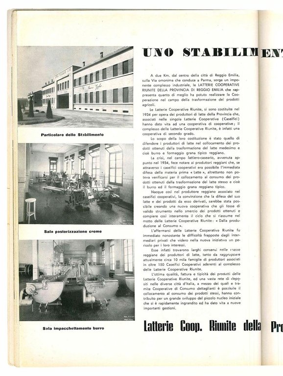 Reggio d'oggi. Anno 1954. Sotto gli auspici dell'Ente Provinciale del …