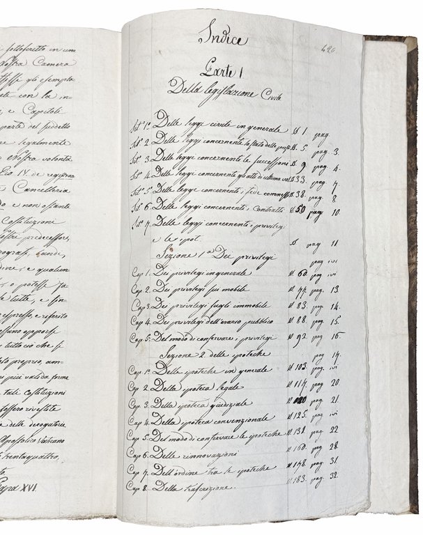 Regolamento Legislativo e Giudiziario per gli Affari Civili. Manoscritto su … | Immagine Gallery 5