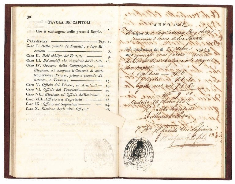 Regole della nobile e reale Arciconfraternita della B. Vergine de' … | Immagine Gallery 6