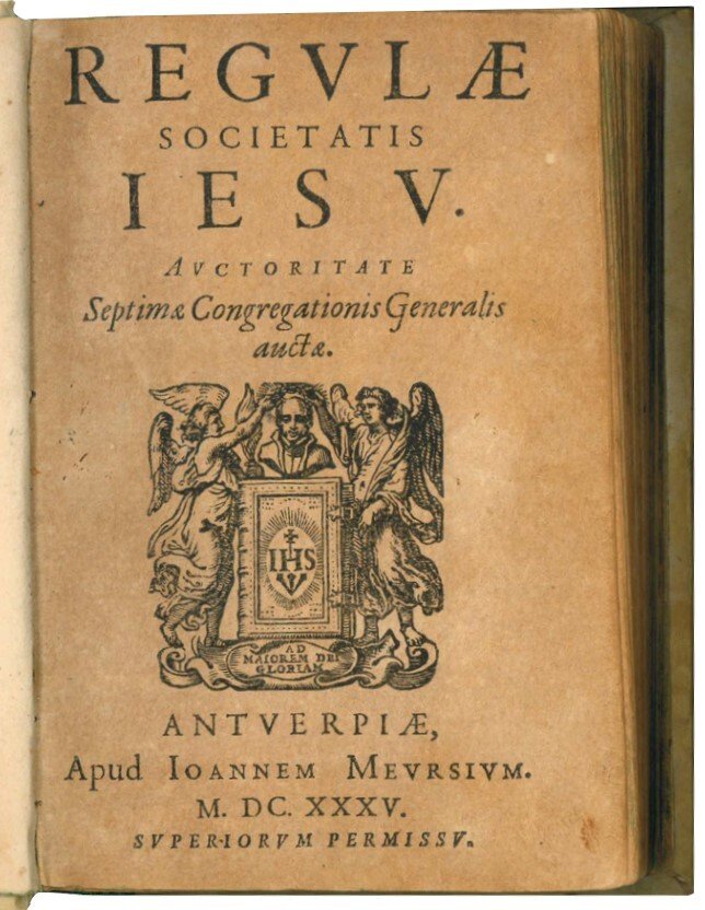 Regulae societatis Iesu. Auctoritate Septima Congregationis Generalis aucta.