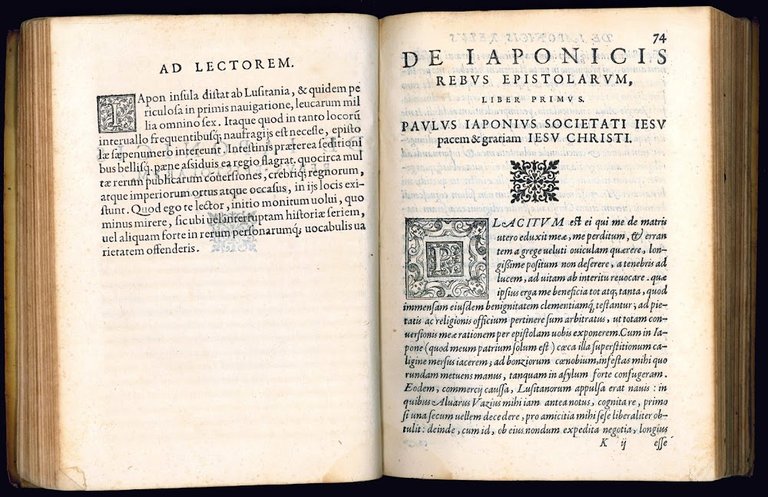 Rerum a Societate Iesu in Oriente gestarum volume primum. In …