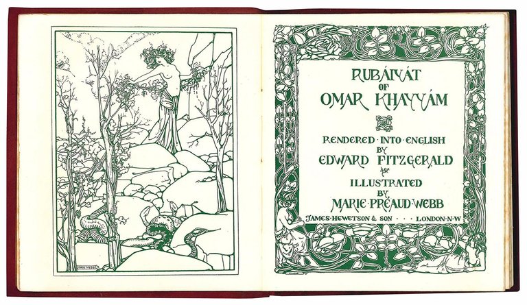 Rubaiyat of Omar Khayyam. Rendered into english by Edward Fitzgerald. …