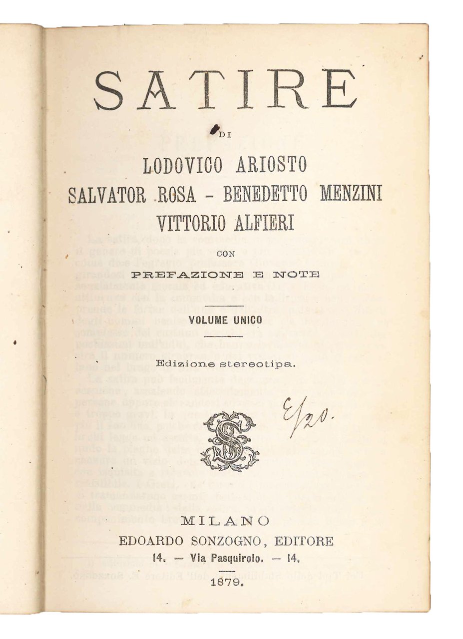 Satire. | Immagine principale