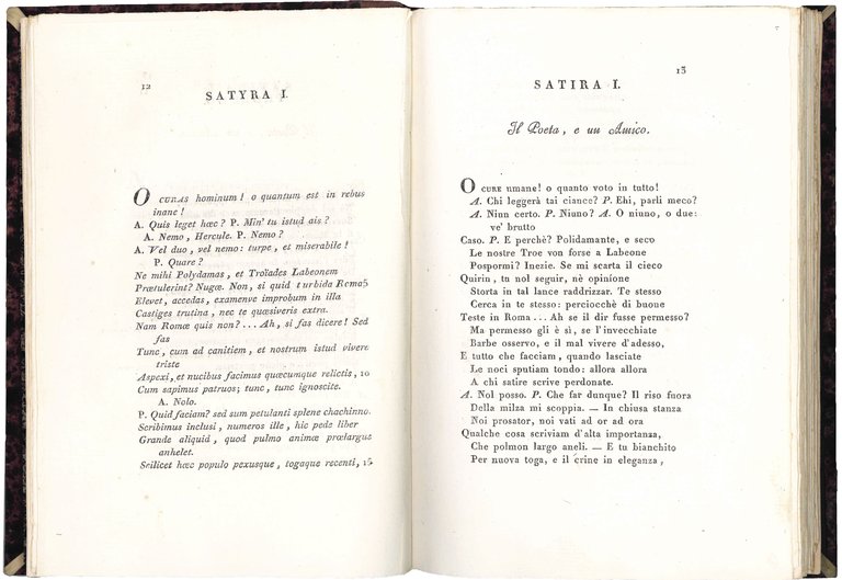Satire di A. Persio Flacco. Traduzione di V. Monti