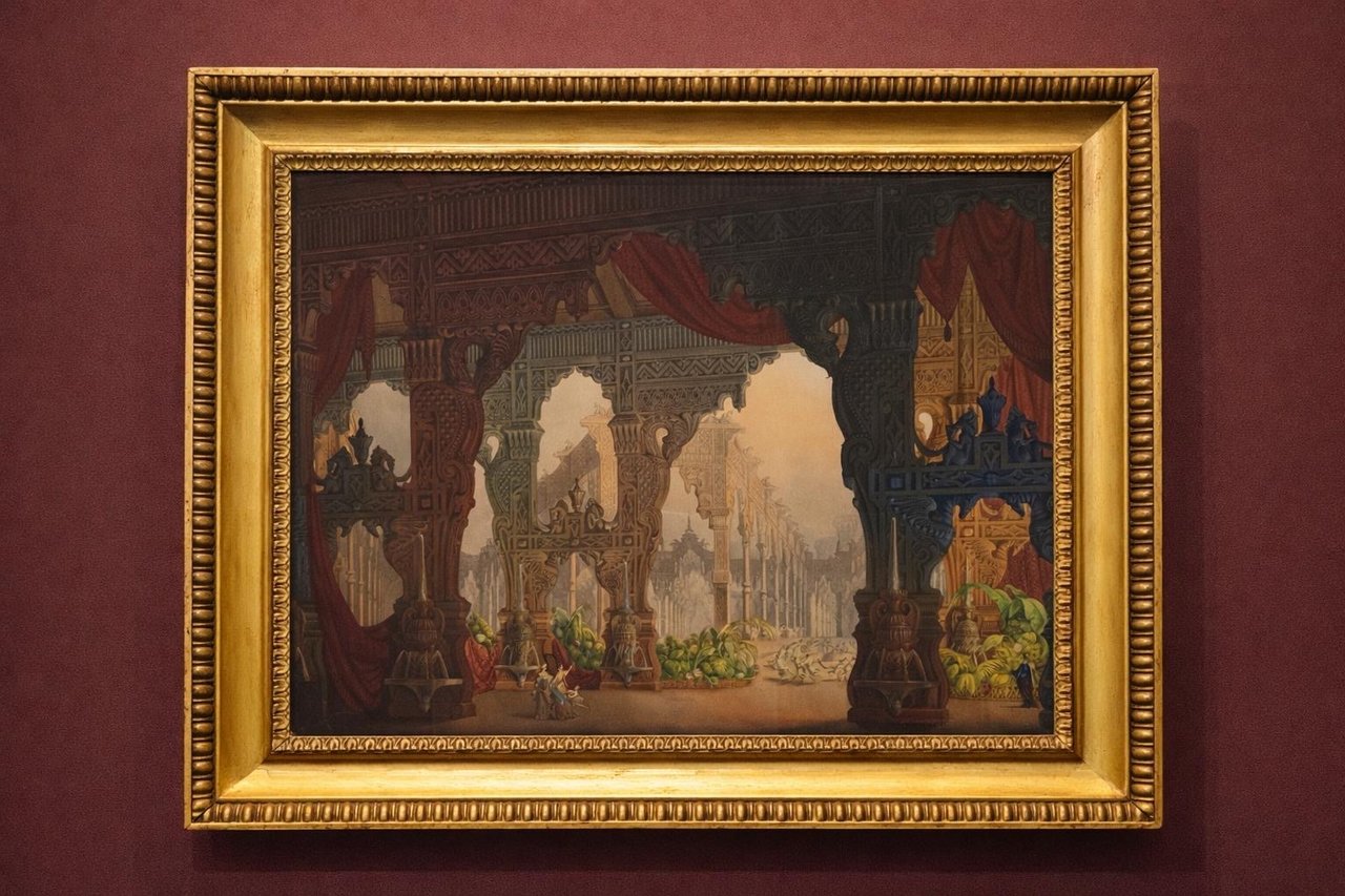 Scenic view of an interior, possibly the Castle of the … | Immagine principale