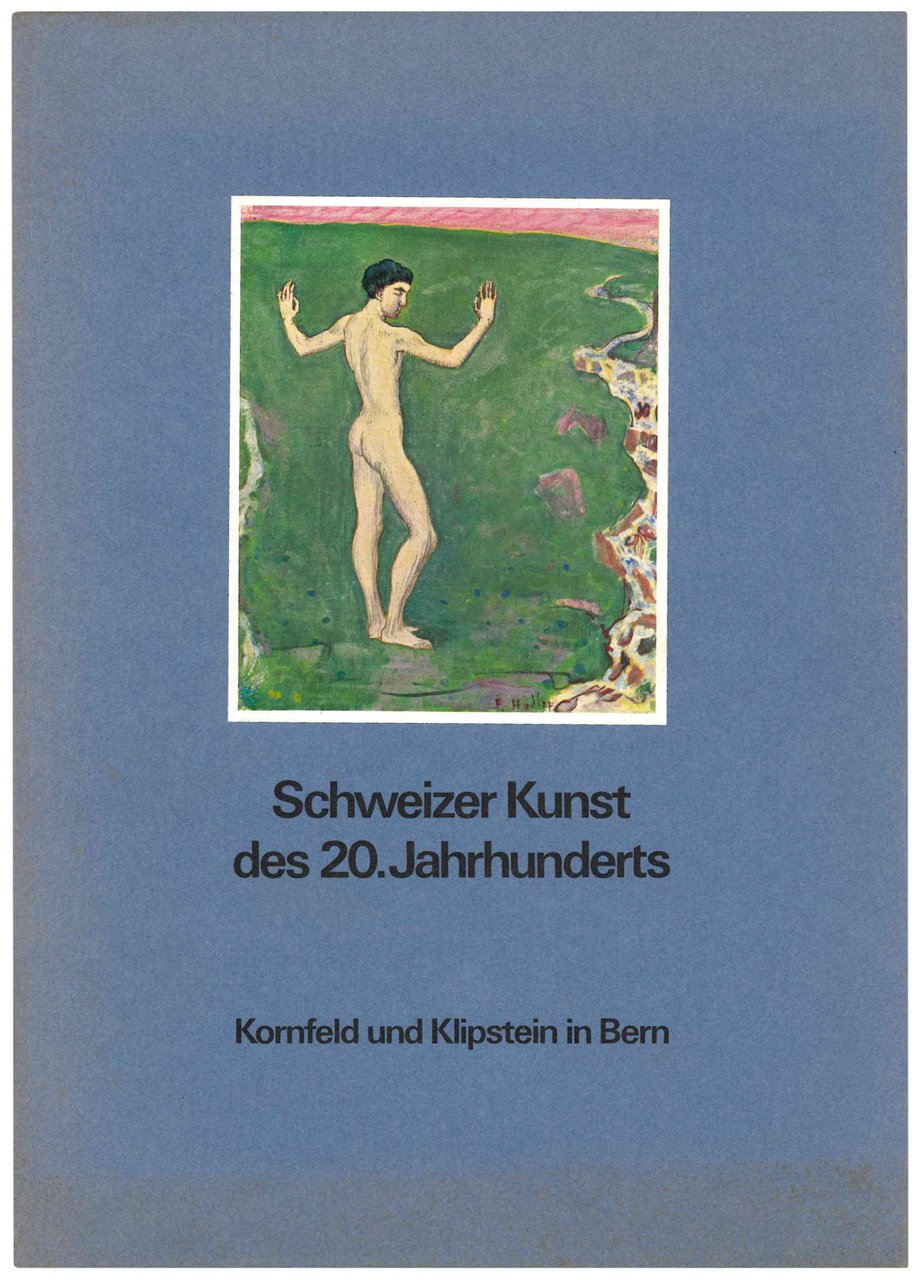 Schweizer Kunstwerke des 20. Jahrhunderts. Auktion in Bern. | Immagine principale