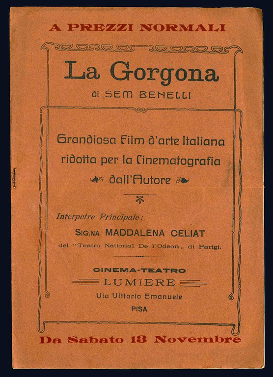 Sei rare pubblicazioni edite per promuovere l'uscita nelle sale cinematografiche …