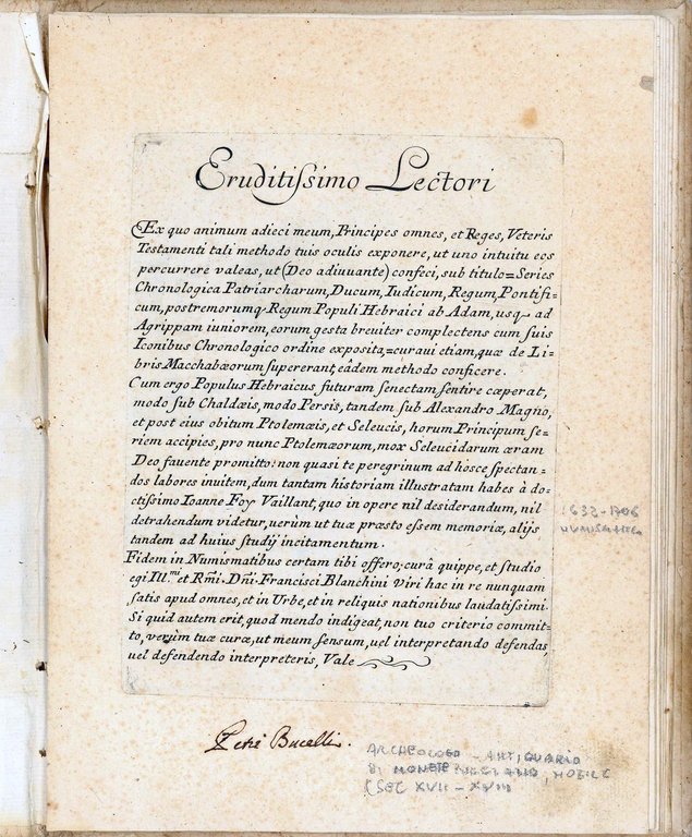 Series Ptolemaeorum regum Aegypti incisoribus iconum Caietano Piccinni characterum Ioanne …