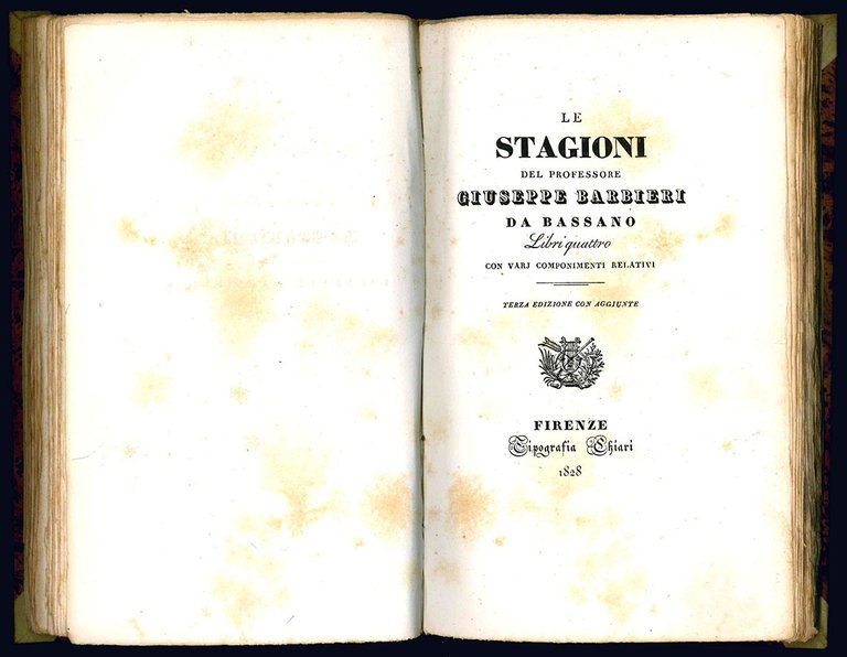 Sermoni. Terza edizione con aggiunte. (insieme con:) Le Stagioni. Libri …