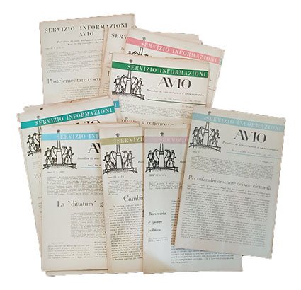 Servizio informazioni Avio. Periodico di vita scolastica e amministrativa. Lotto … | Immagine Gallery 2