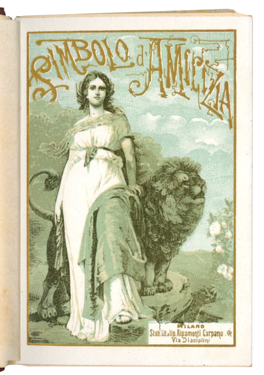 Simbolo d'amicizia: Dono pel capo d'anno.