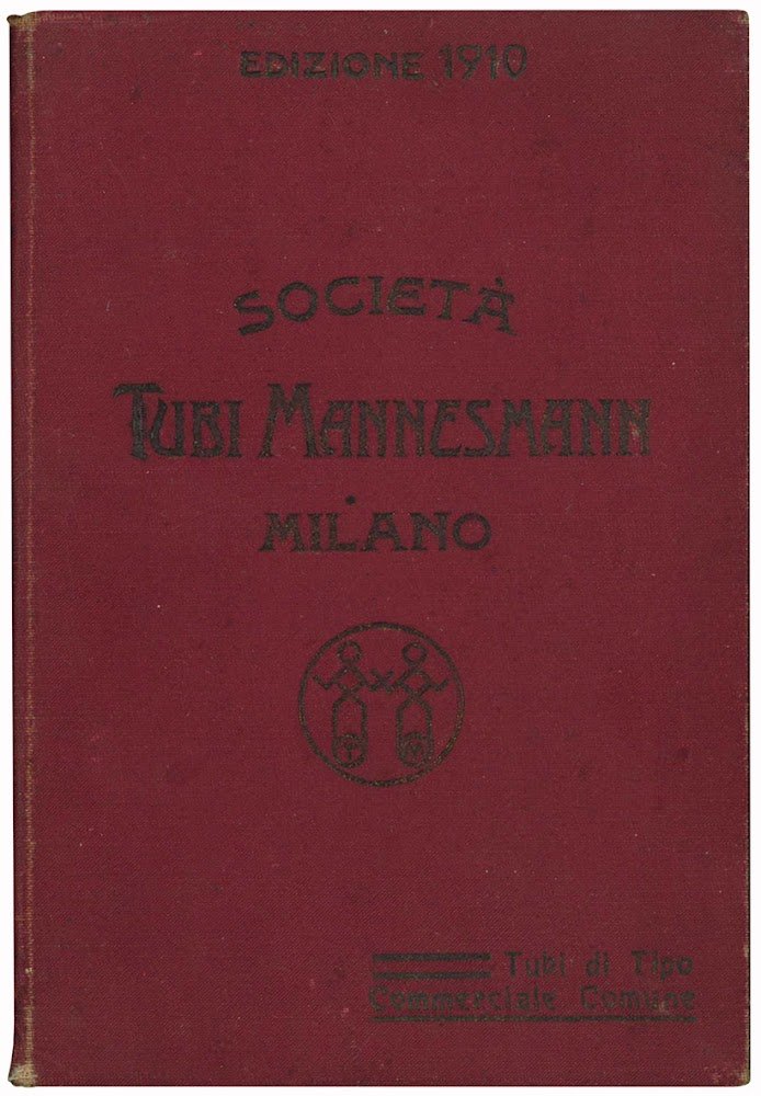 Società tubi Mannesmann. Edizione 1910.