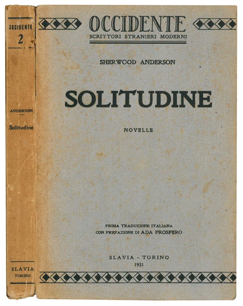 Solitutine. Novelle. Prima traduzione italiana con prefazione di Ada Prospero.