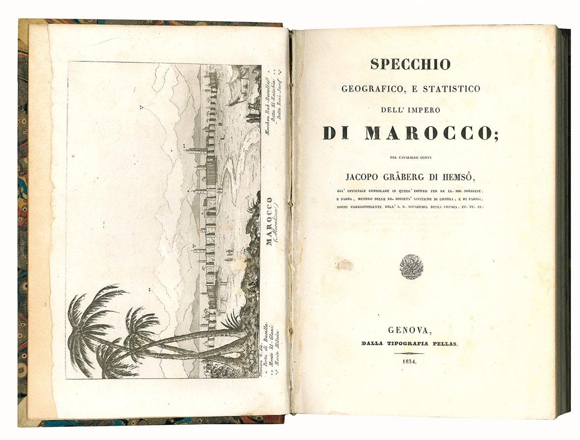 Specchio geografico, e statistico dell'impero di Marocco del cavaliere conte …