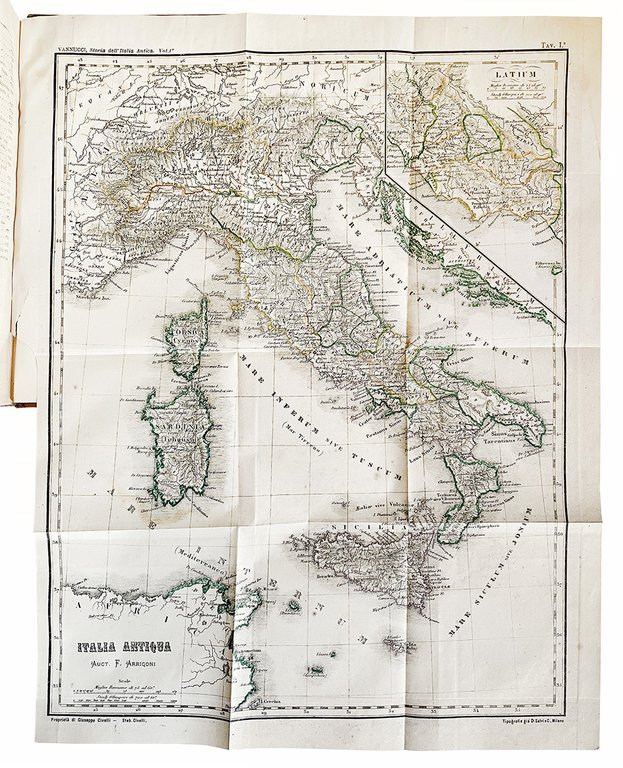 Storia dell'Italia antica. Terza edizione accresciuta, corretta e illustrata coi …