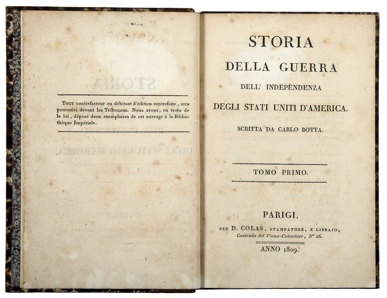 Storia della guerra dell'indipendenza degli Stati Uniti d'America