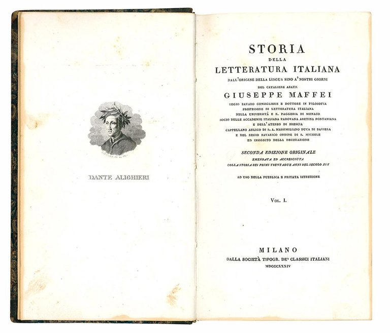 Storia della letteratura italiana dall'origine della lingua sino a' nostri …