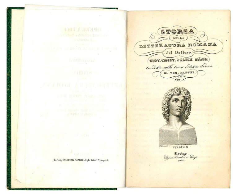 Storia della letteratura romana del dottore Giov. Crist. Felice Bahr …