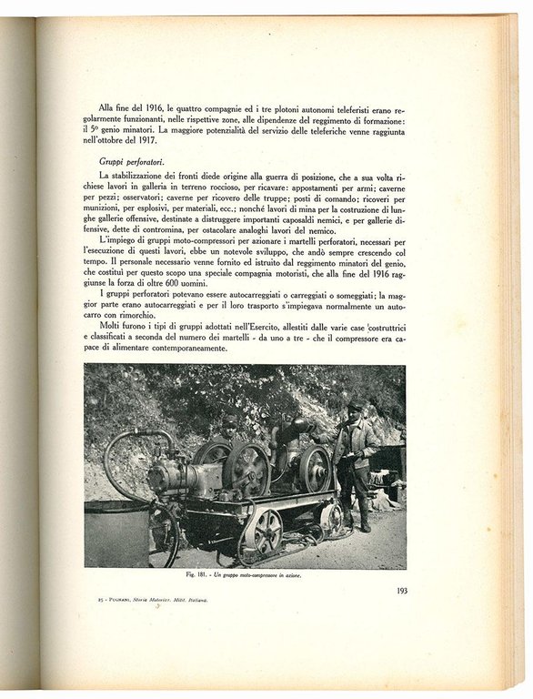 Storia della motorizzazione militare italiana.
