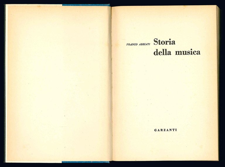 Storia della musica.