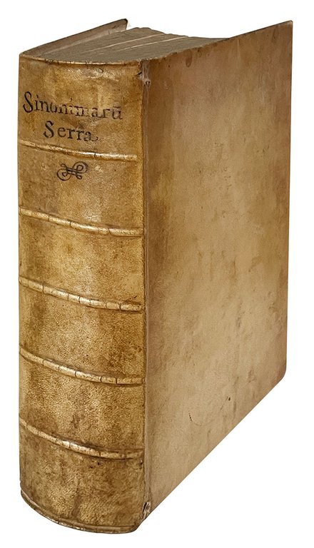 Synonymorum apparatus authore Francisco Serra. Opus ab auctore, dum viveret, …