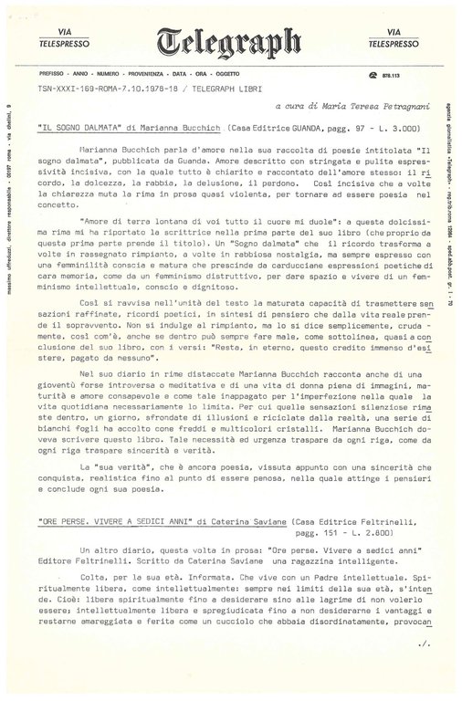 Telegraph Libri. | Immagine Gallery 2