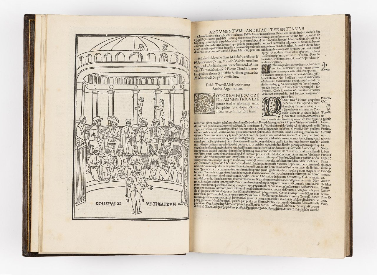 Terentius cum quinque commentis: videlicet Donati: Guidonis: Calphur. Ascensii &amp; …