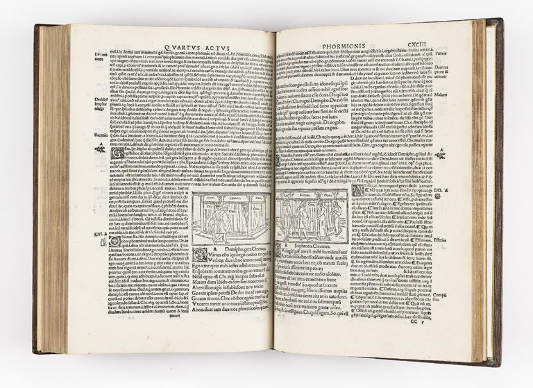 Terentius cum quinque commentis: videlicet Donati: Guidonis: Calphur. Ascensii &amp; …