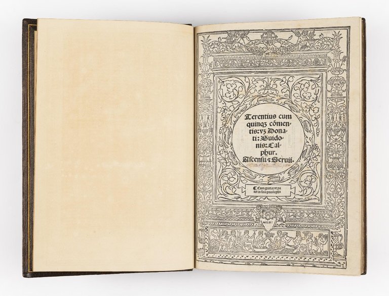 Terentius cum quinque commentis: videlicet Donati: Guidonis: Calphur. Ascensii &amp; …