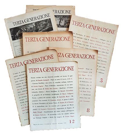 Terza generazione. Mensile di ricerca e d'iniziativa. Lotto di 8 … | Immagine Gallery 2