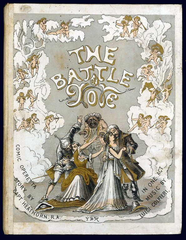 The battle of love. Operetta in one act.