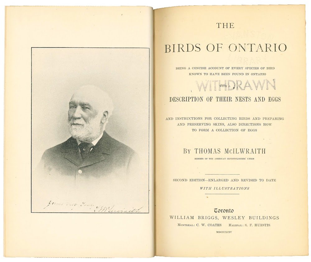 The Birds of Ontario. Being a Concise Account of Every …