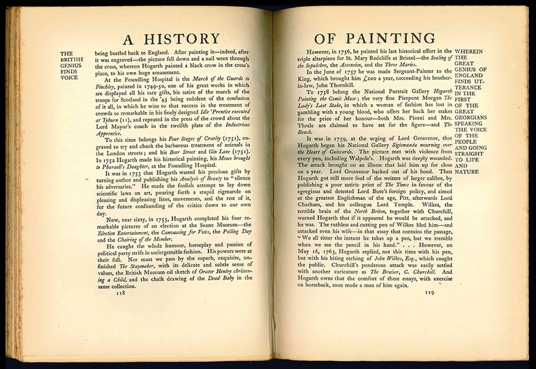 The British genius. Illustrated with nineteen plates in colour.