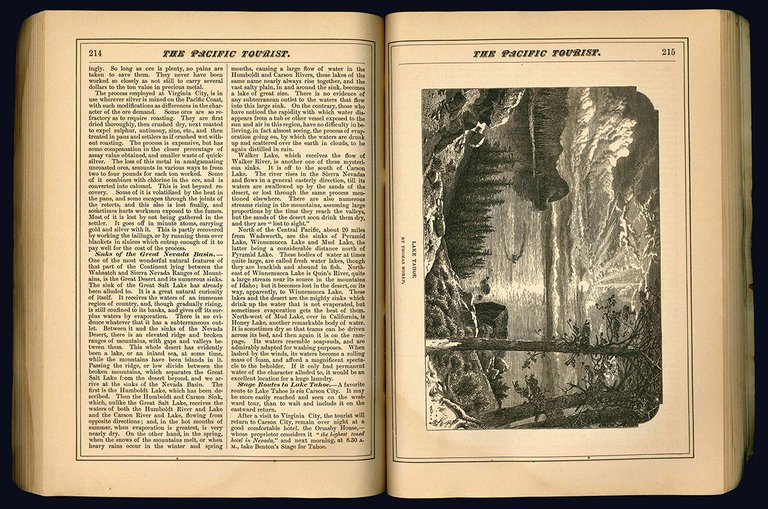 The Pacific Tourist. Williams' Illustrated Trans-Continental Guide of travel, from …