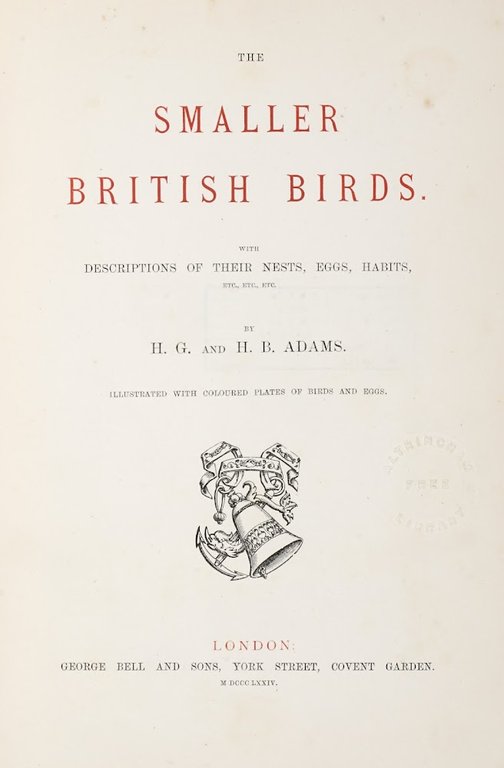 The Smaller British Birds