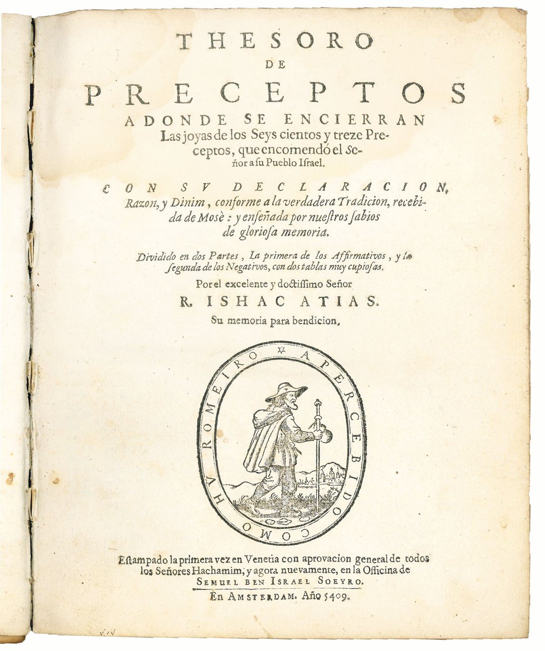 Thesoro de preceptos adonde se encierran las joyas de los …