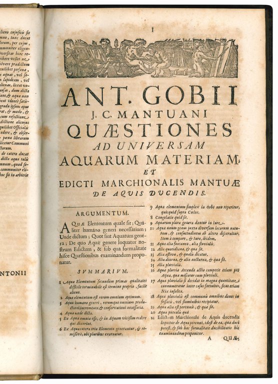 Tractatus varii in quibus de universa aquarum materia L. Bene …