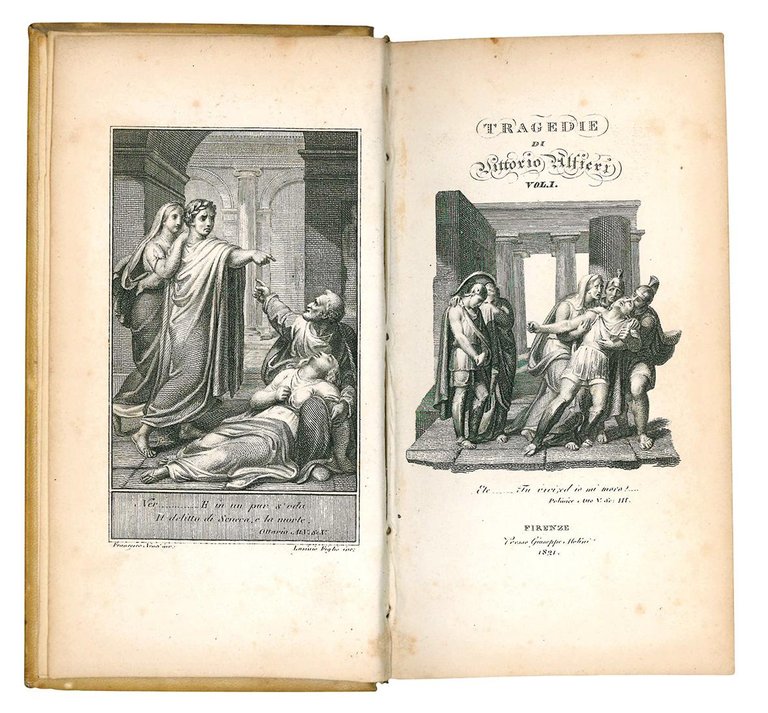 Tragedie di Vittorio Alfieri da Asti. Vol. I. (-II.).