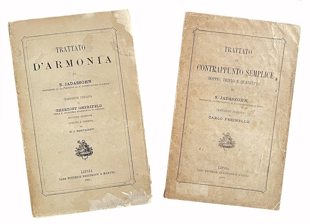 Trattato d'armonia. Traduzione italiana di Gherzoff Gherzfeld. Seconda edizione riveduta …