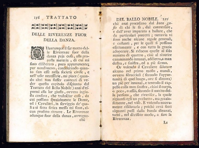 Trattato del ballo nobile di Giambatista Dufort indirizzato all'eccellenza delle …