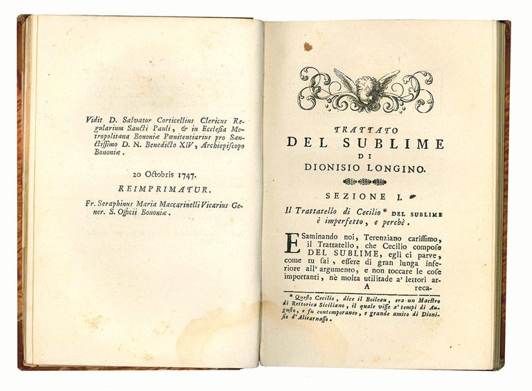 Trattato del sublime di Dionisio Longino tradotto dal greco in …