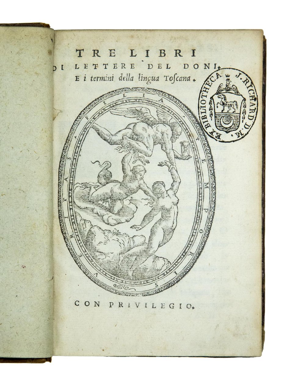 Tre libri di lettere [...] E i termini della lingua …